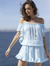 Astra Linen Dress Sky