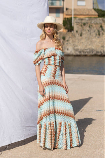 Zelda Knit Skirt Indian