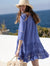 Bella Ciao Linen Dress Persian